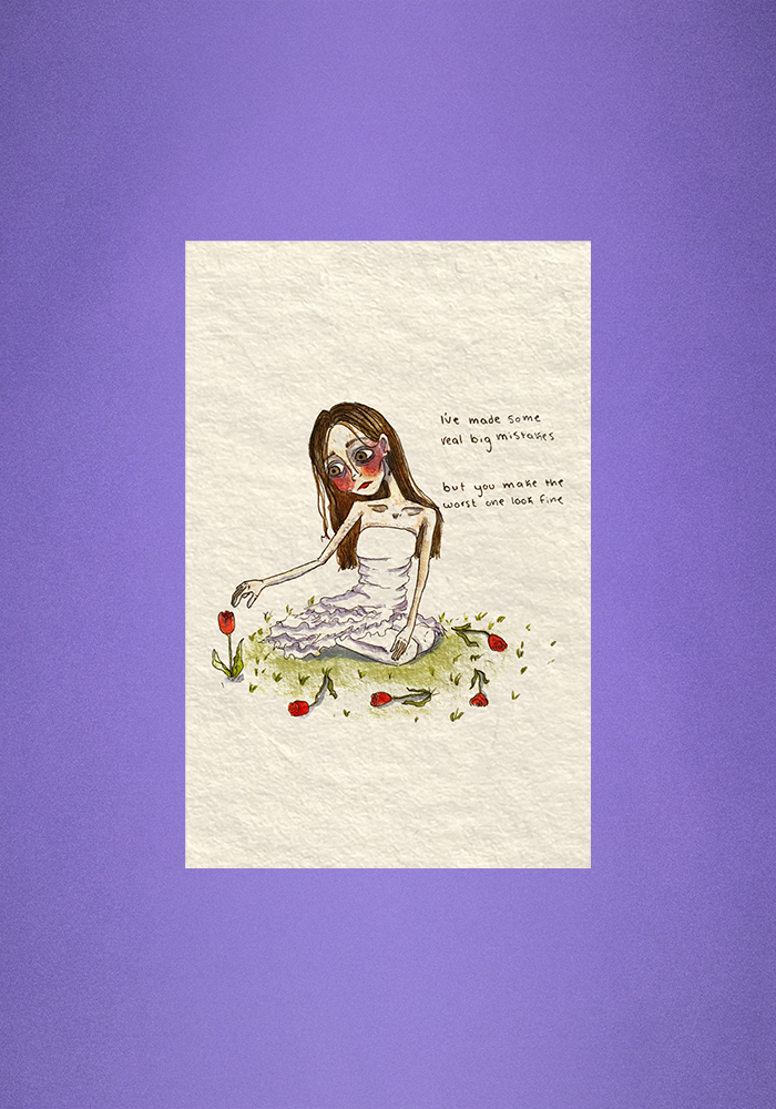 Olivia Rodrigo Big Mistakes Poster