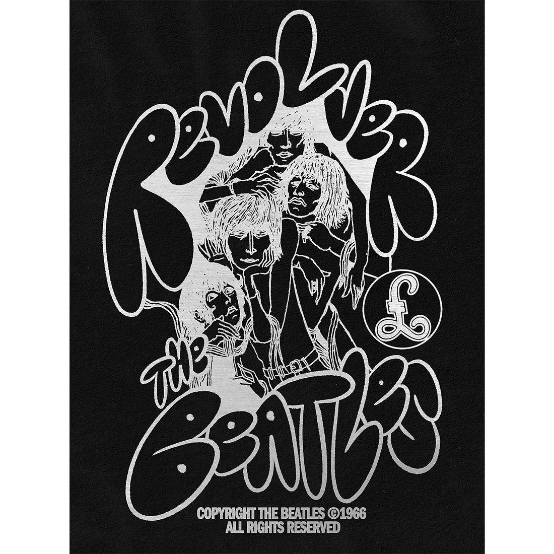 The Beatles Spotify Litho
