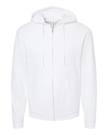 Unisex Full-Zip Hooded Sweatshirt