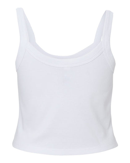Micro Rib Spaghetti Strap Tank -