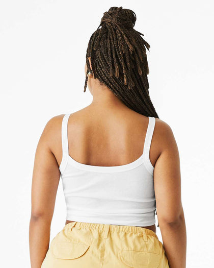 Micro Rib Spaghetti Strap Tank -