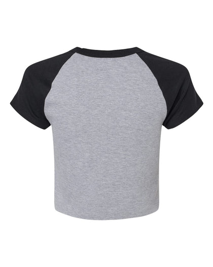Micro Rib Raglan Baby Tee