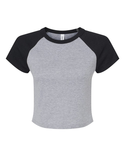 Micro Rib Raglan Baby Tee
