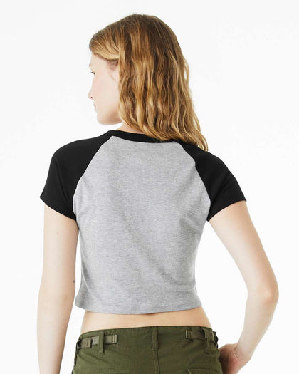 Micro Rib Raglan Baby Tee