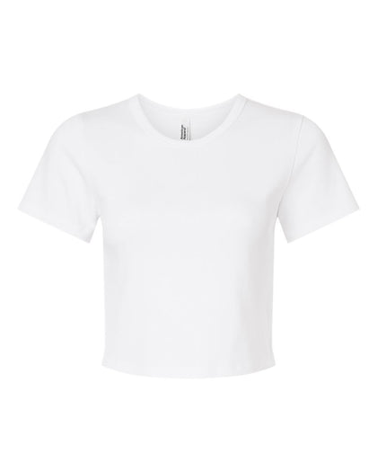 Baby Rib Cropped Tee