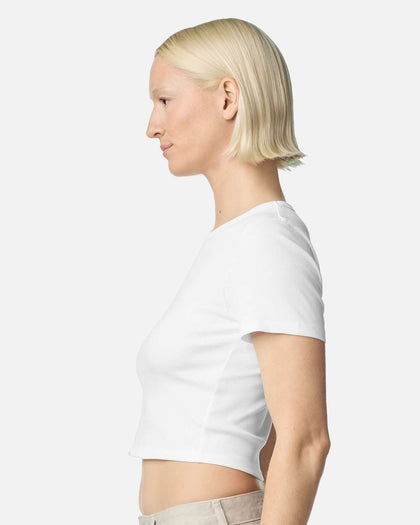 Baby Rib Cropped Tee