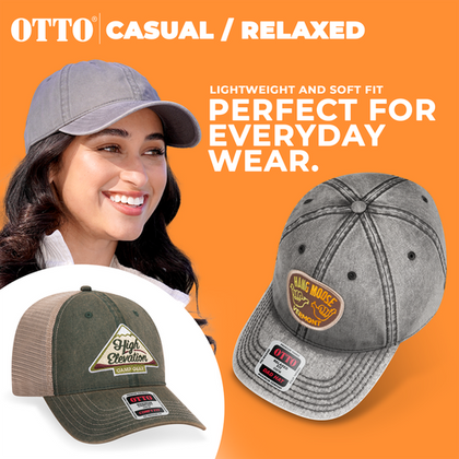 OTTO CAP® 6 Panel Low Profile Dad Hat
