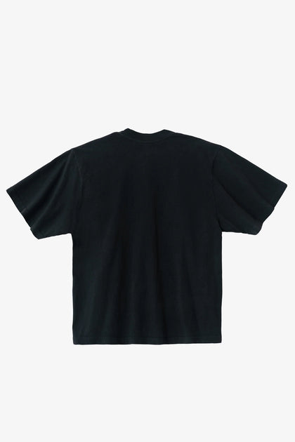 Oversized Short Sleeve High Mockneck T-Shirt