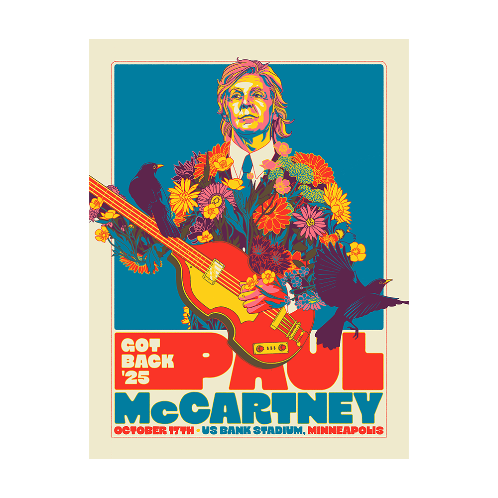 Paul McCartney 2025 10 17 Minny Poster