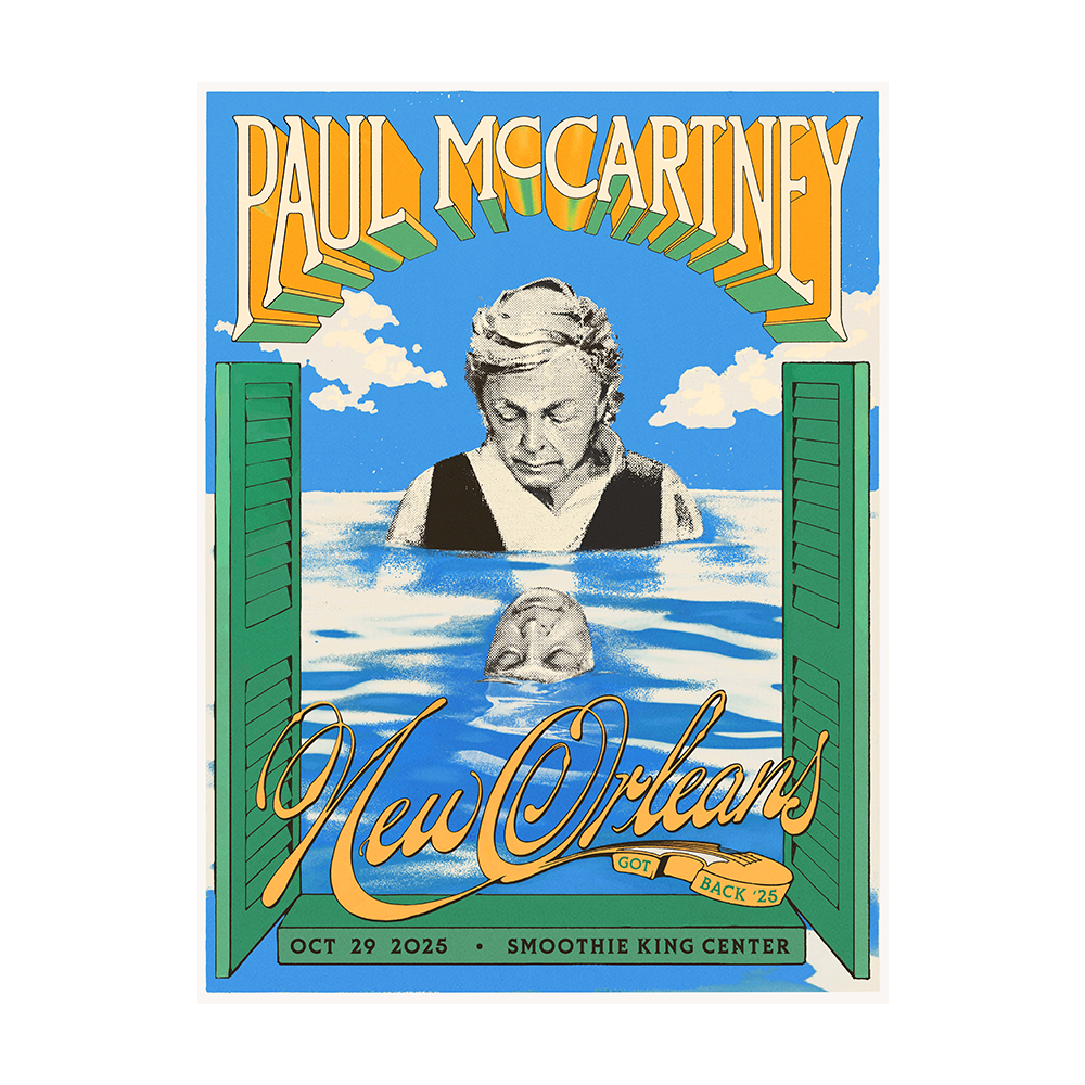 Paul McCartney 2025 10 29 Nola Poster