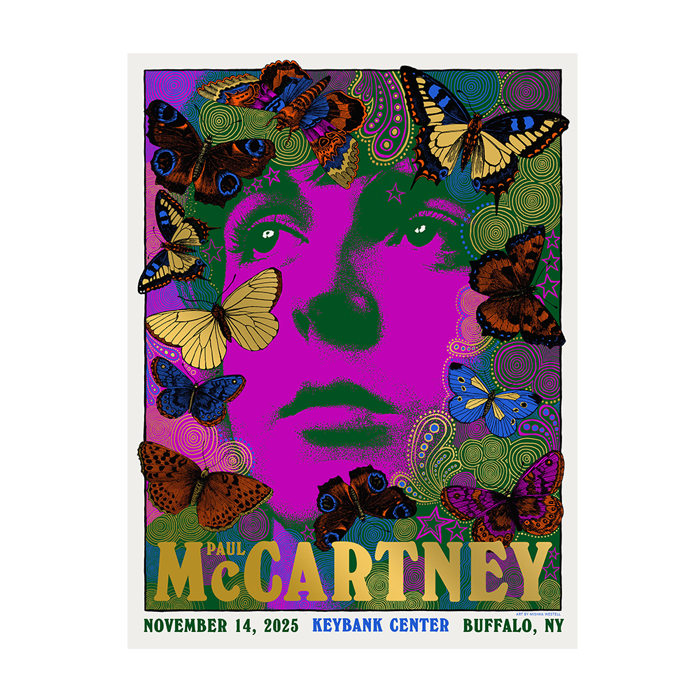 Paul McCartney 2025 11 14 Buffalo Poster