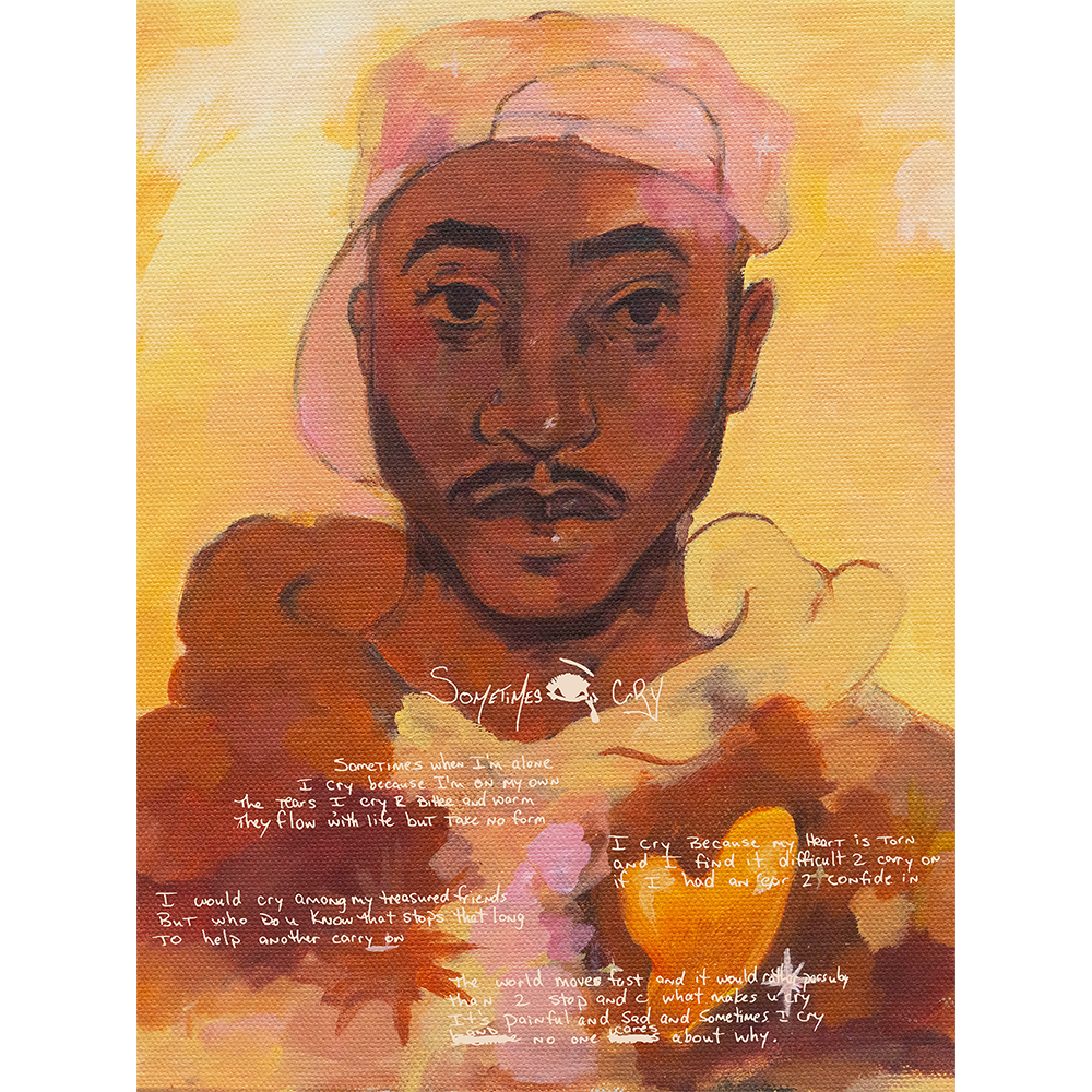 2Pac 2pc Sometimes I Cry Lithograph Print