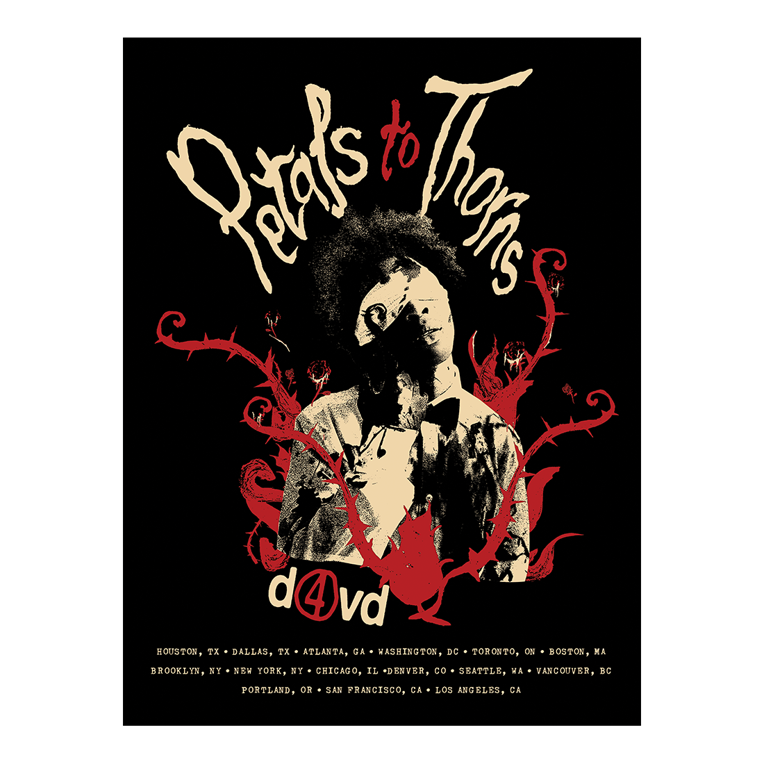 d4vd 2023 Tour Poster