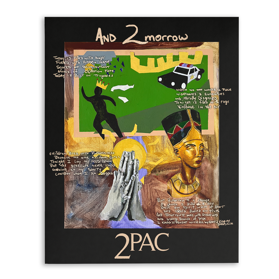 2Pac And 2morrow Lithograph
