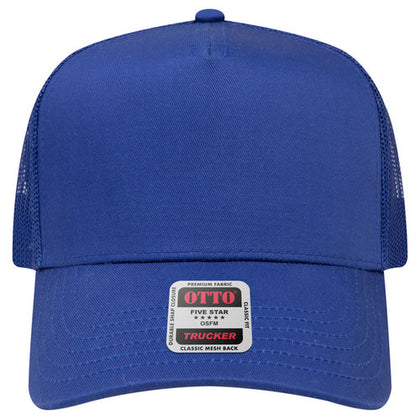 OTTO CAP® 5 Panel Mid Profile Mesh Back Trucker Hat