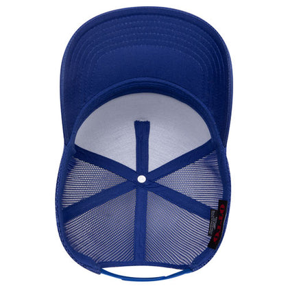 OTTO CAP® 5 Panel Mid Profile Mesh Back Trucker Hat