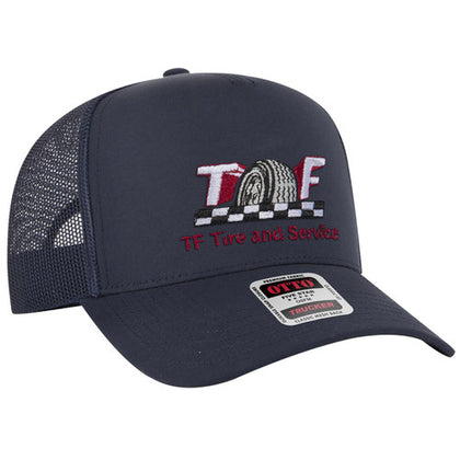 OTTO CAP® 5 Panel Mid Profile Mesh Back Trucker Hat