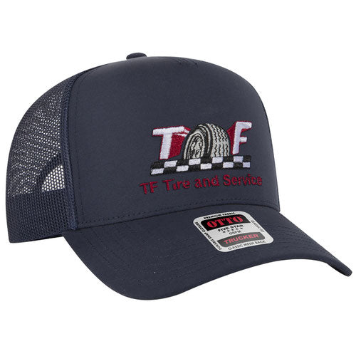 OTTO CAP® 5 Panel Mid Profile Mesh Back Trucker Hat
