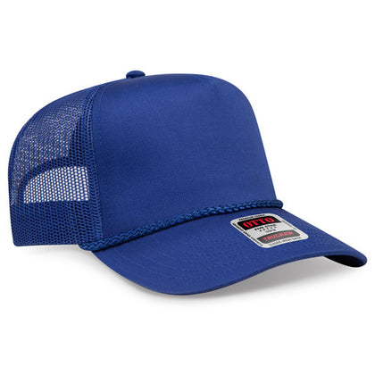 OTTO CAP® 5 Panel Mid Profile Mesh Back Trucker Hat