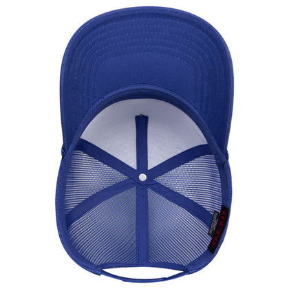 OTTO CAP® 5 Panel Mid Profile Mesh Back Trucker Hat