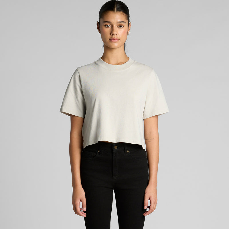 Heavy Faded Crop Tee