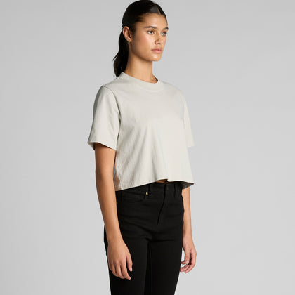 Heavy Faded Crop Tee