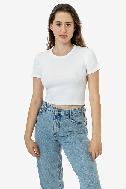 Baby Rib Mid-Length Crewneck