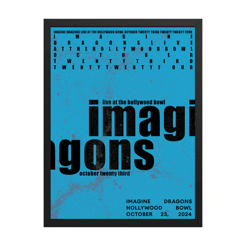 Imagine Dragons La Event Poster Night 2