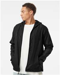 Lightweight Windbreaker Full-Zip Jacket