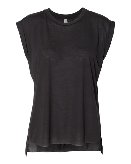 Flowy Rolled Cuff Muscle Tee
