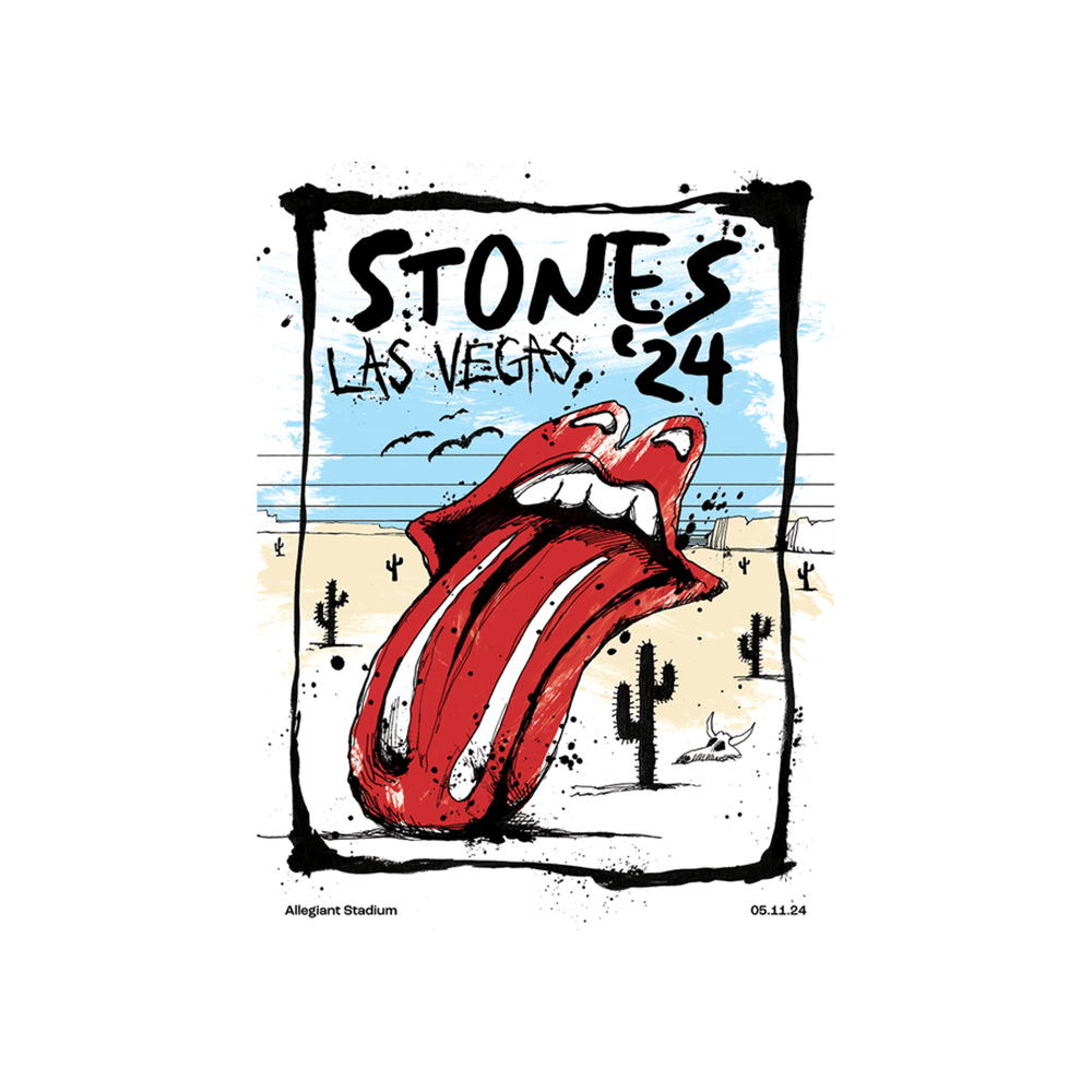 The Rolling Stones Las Vegas Poster 5 11 24