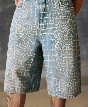 Printed Denim Statement Pieces