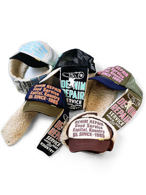 Exaggerated Trappers & Baseball Caps