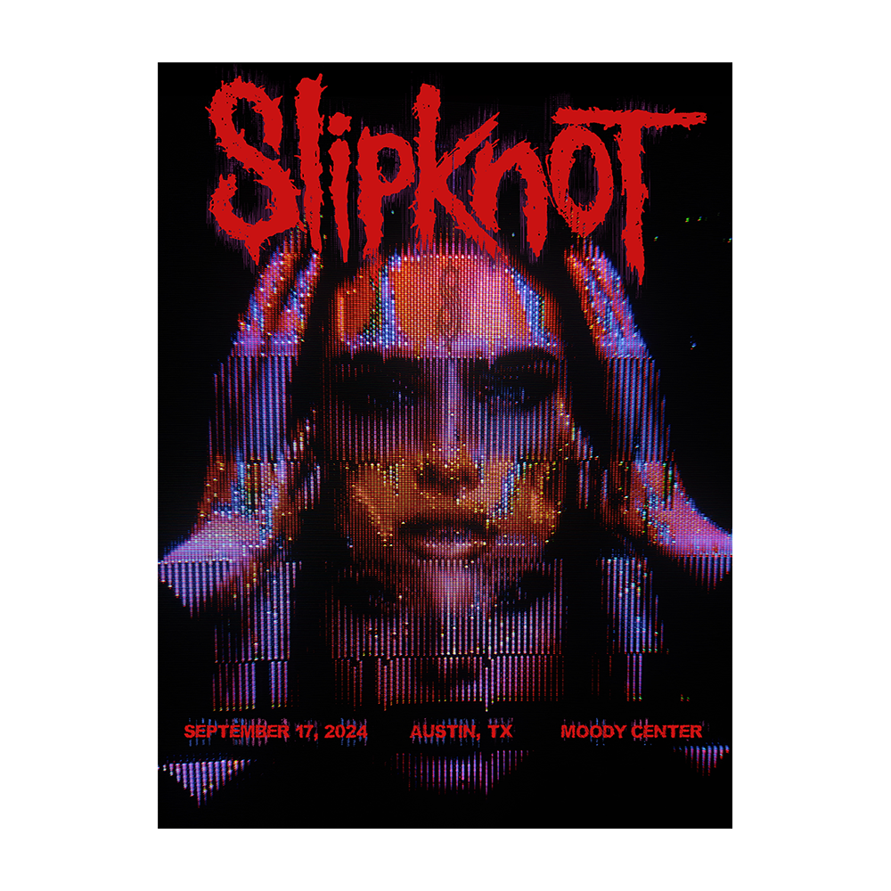 Slipknot Austin Poster