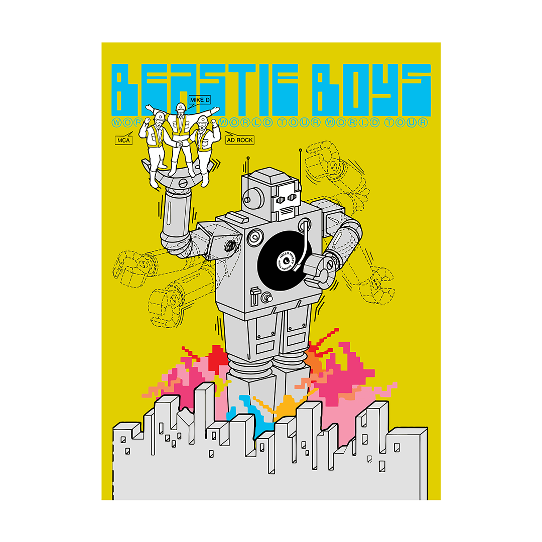 Beastie Boys Hello Nasty Limited Edition Print