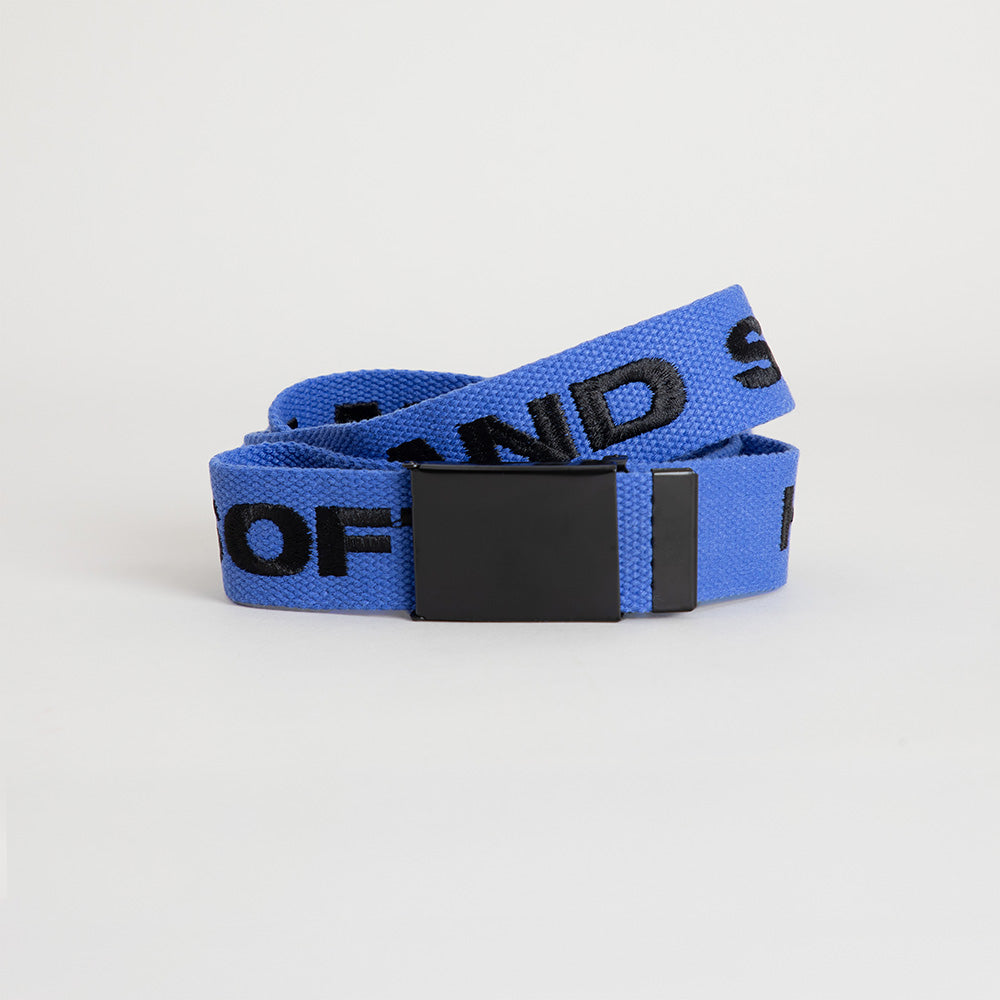 Billie Eilish Black on Blue Belt