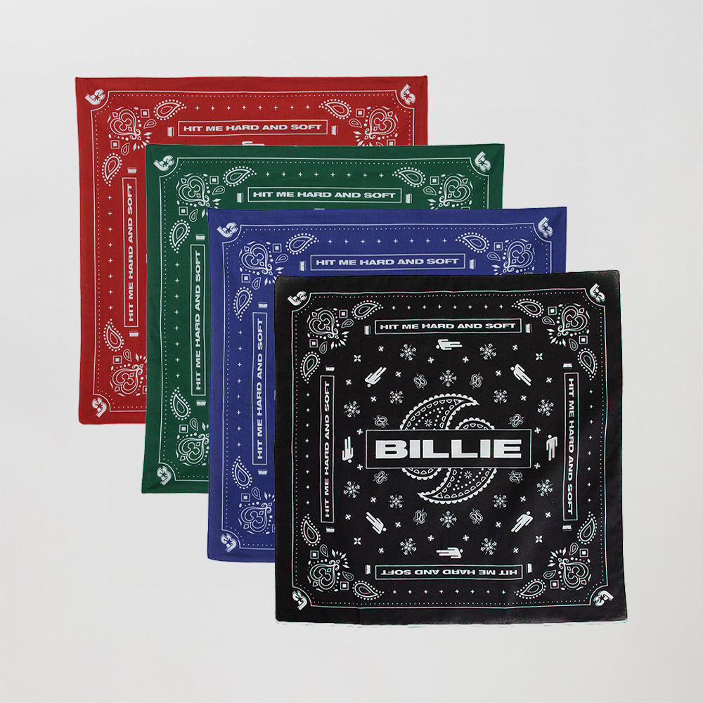 Billie Eilish Holiday 2025 Bandana Pack