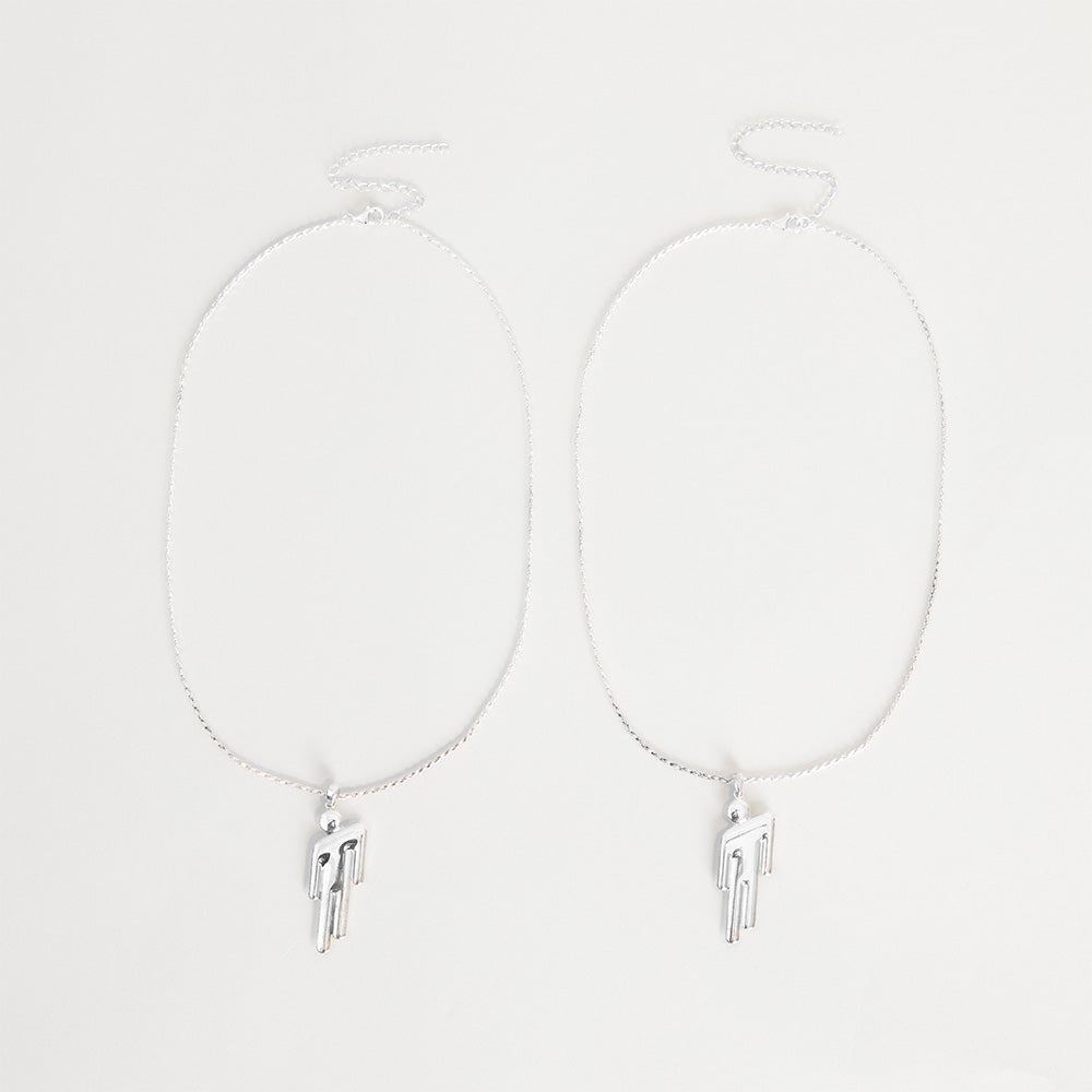 Billie Eilish Birds of a Feather Necklace Set