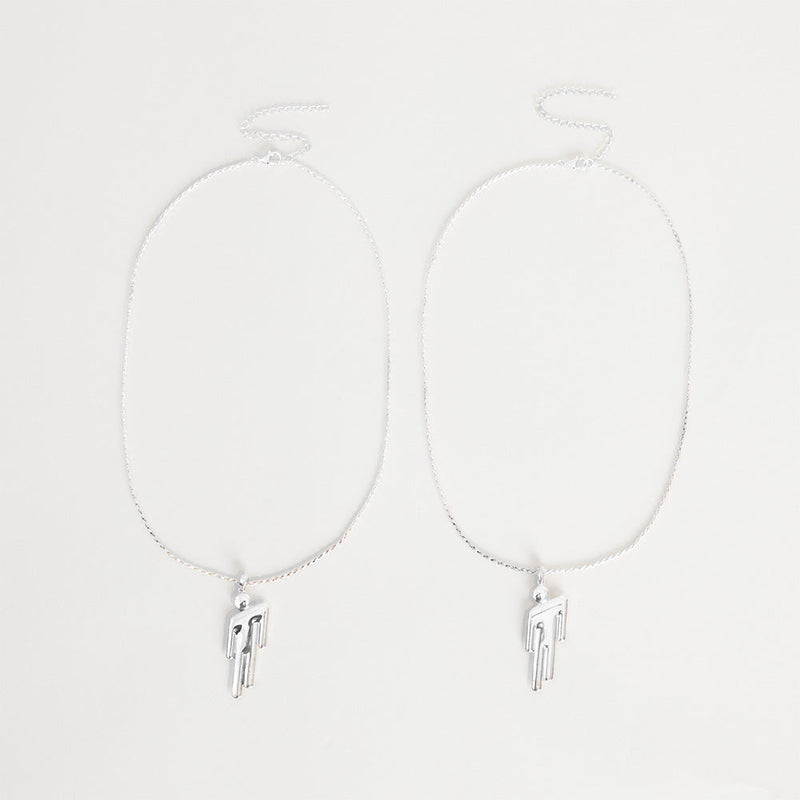 Billie Eilish Birds of a Feather Necklace Set