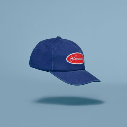 Washed Blue Hat