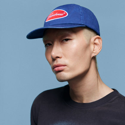 Washed Blue Hat