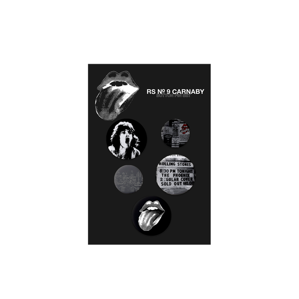 The Rolling Stones AW24 Button Pin Pack