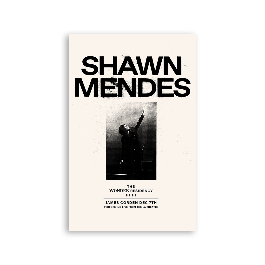 Shawn Mendes Wonder Res Iii Litho 1