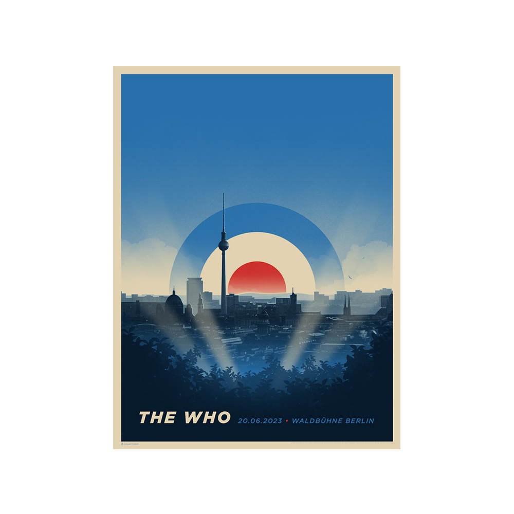The Who Berlin Poster