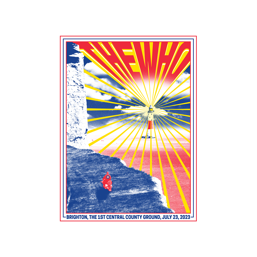 The Who Brighton Poster