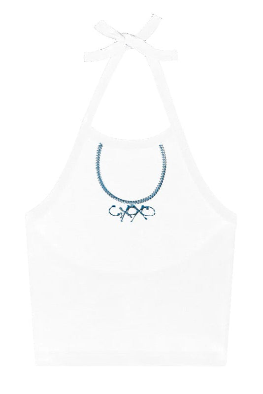 Cotton Halter Top