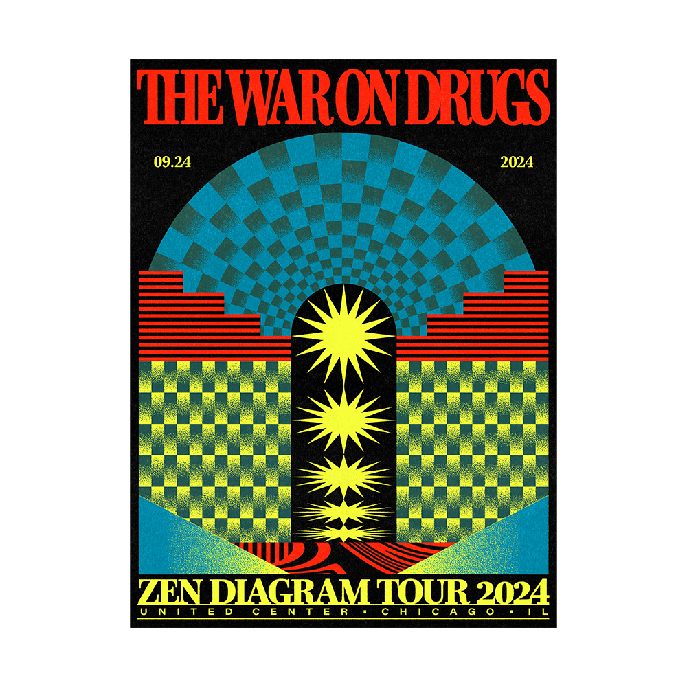 The War On Drugs Chicago Poster