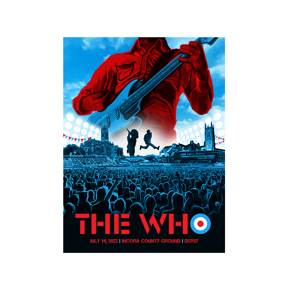 The Who Derby Poster