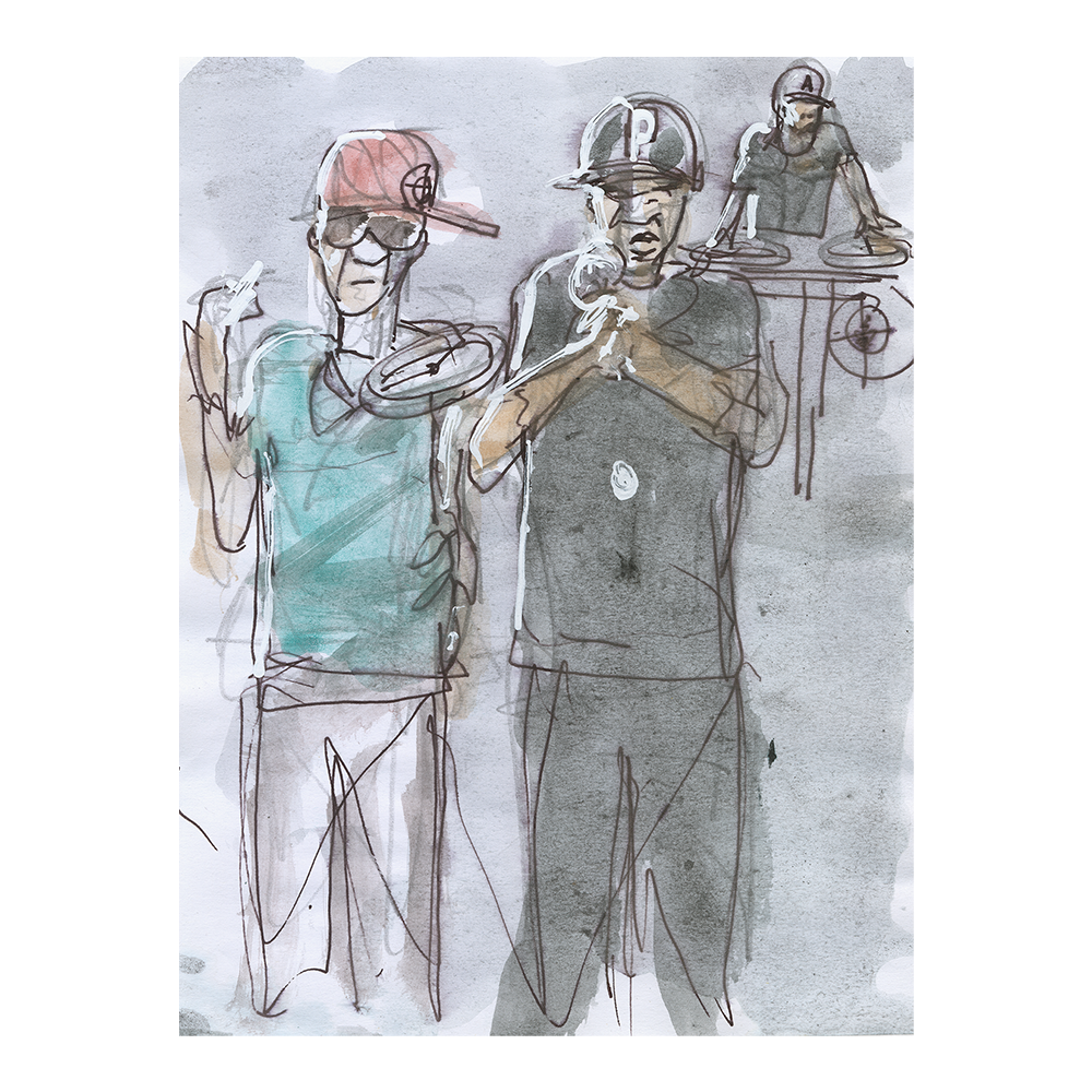 Public Enemy Chuck D Print