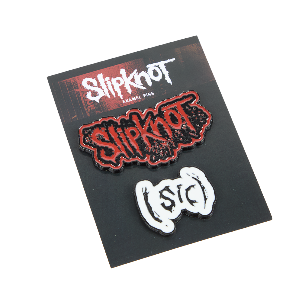Slipknot Self Titled Enamel Pins
